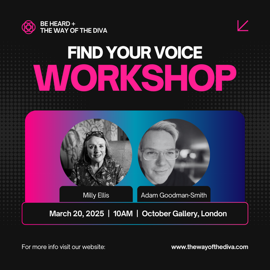 Find Your Voice Workshop - London